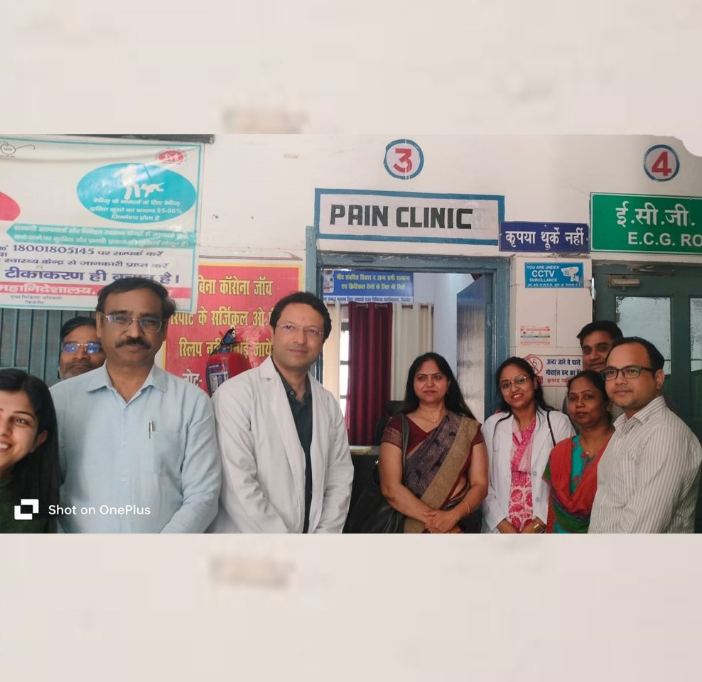 MVASMC  Bijnor INAUGURATION OF PAIN CLINIC	